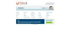 Desktop Screenshot of linker.sk