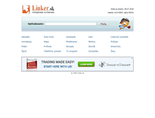 Tablet Screenshot of linker.sk